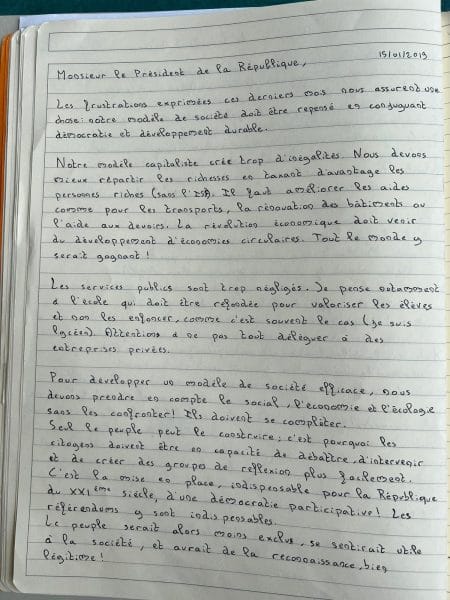 Monsieur le Président de la République